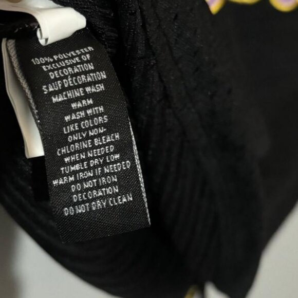 NWOT Men's Looney Tunes Daffy Freeze Max Hip Hop Button Up Baseball Jersey SZ 3X - Picture 11 of 16